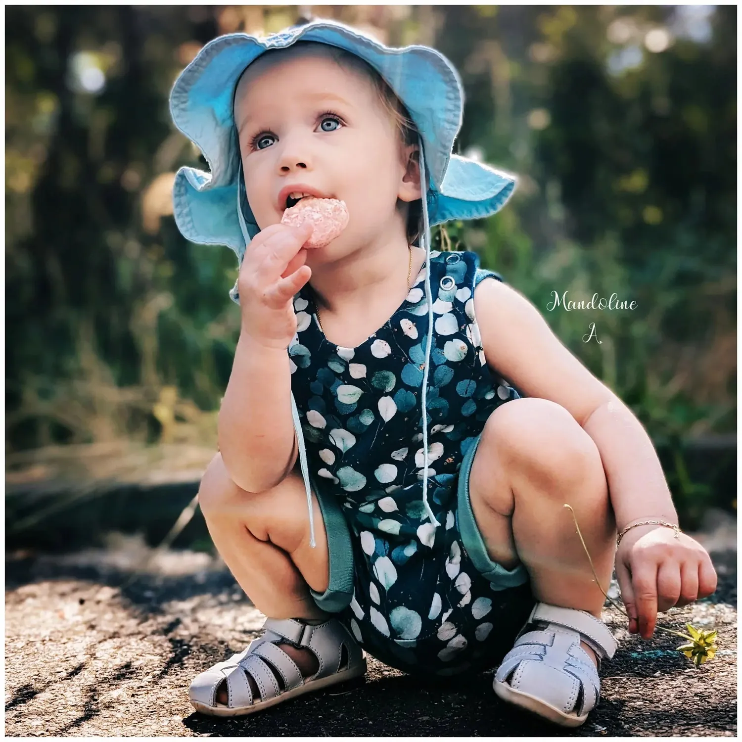 ManyMonths chapeau de soleil évolutif Wave chanvre et coton bio