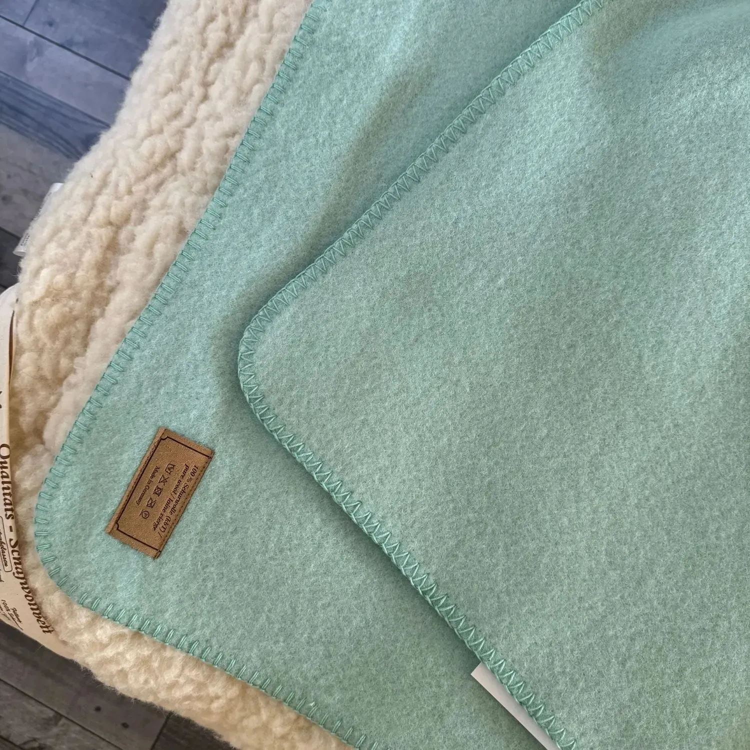 Sassoupi Songe couverture en laine vierge