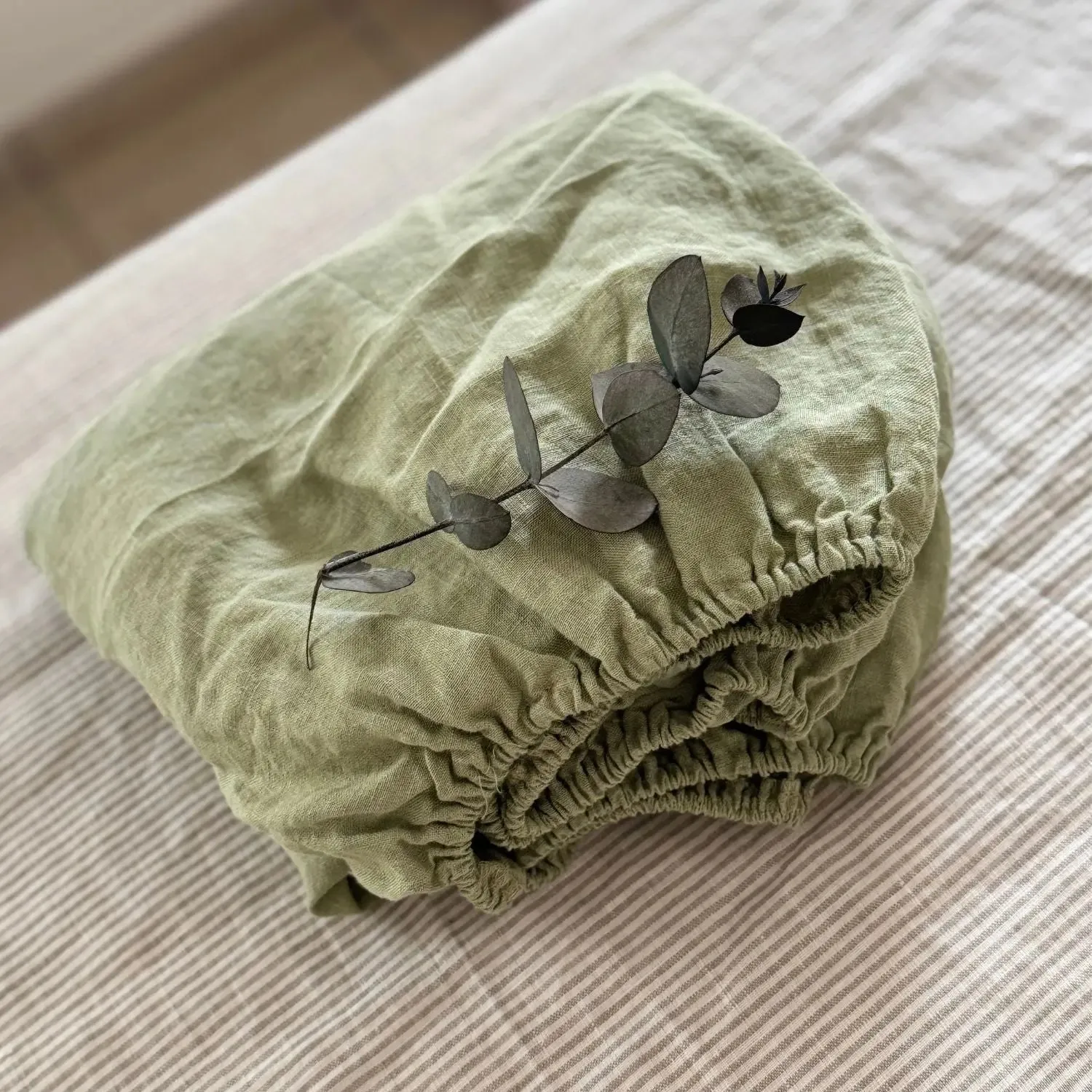 Lil Inappy Sassoupi drap-housse enfant lin lavé