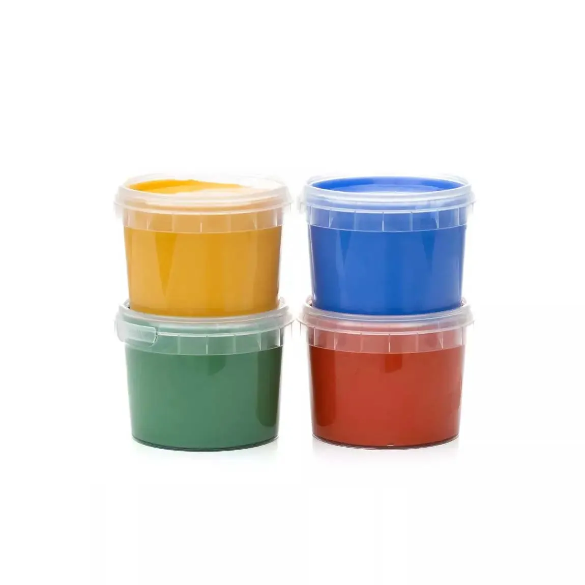 LiliNappy Neogrün coffret peinture à doigts naturelle 4 pots