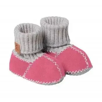 Fellhof Balu chaussons bébé peau d'agneau antidérapants