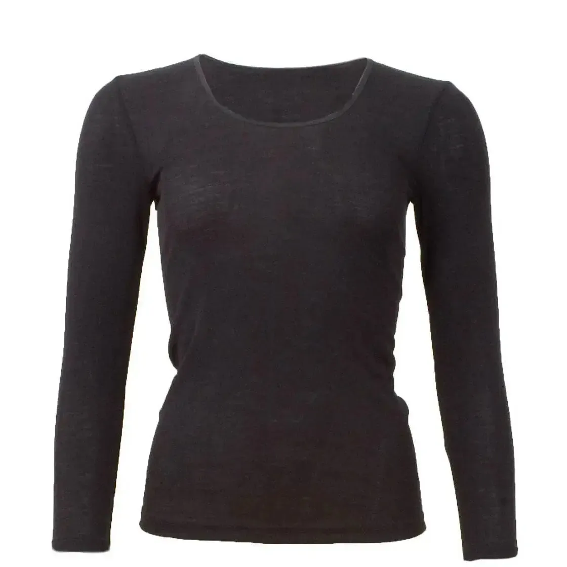 Cosilana t-shirt manches longues femme laine soie