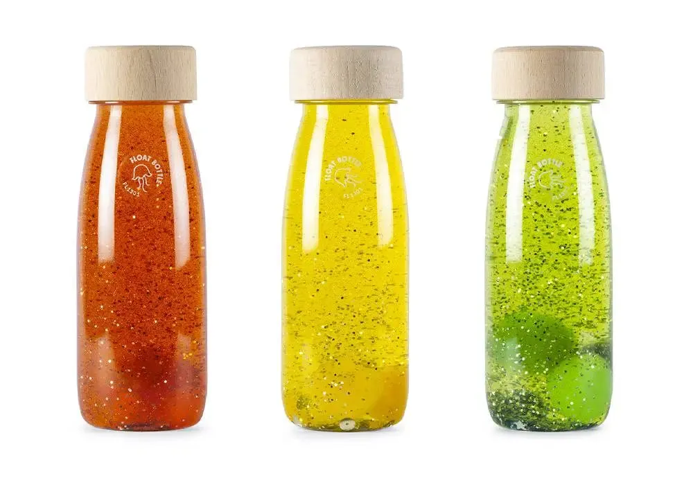 Petit Boum lot 3 bouteilles sensorielles
