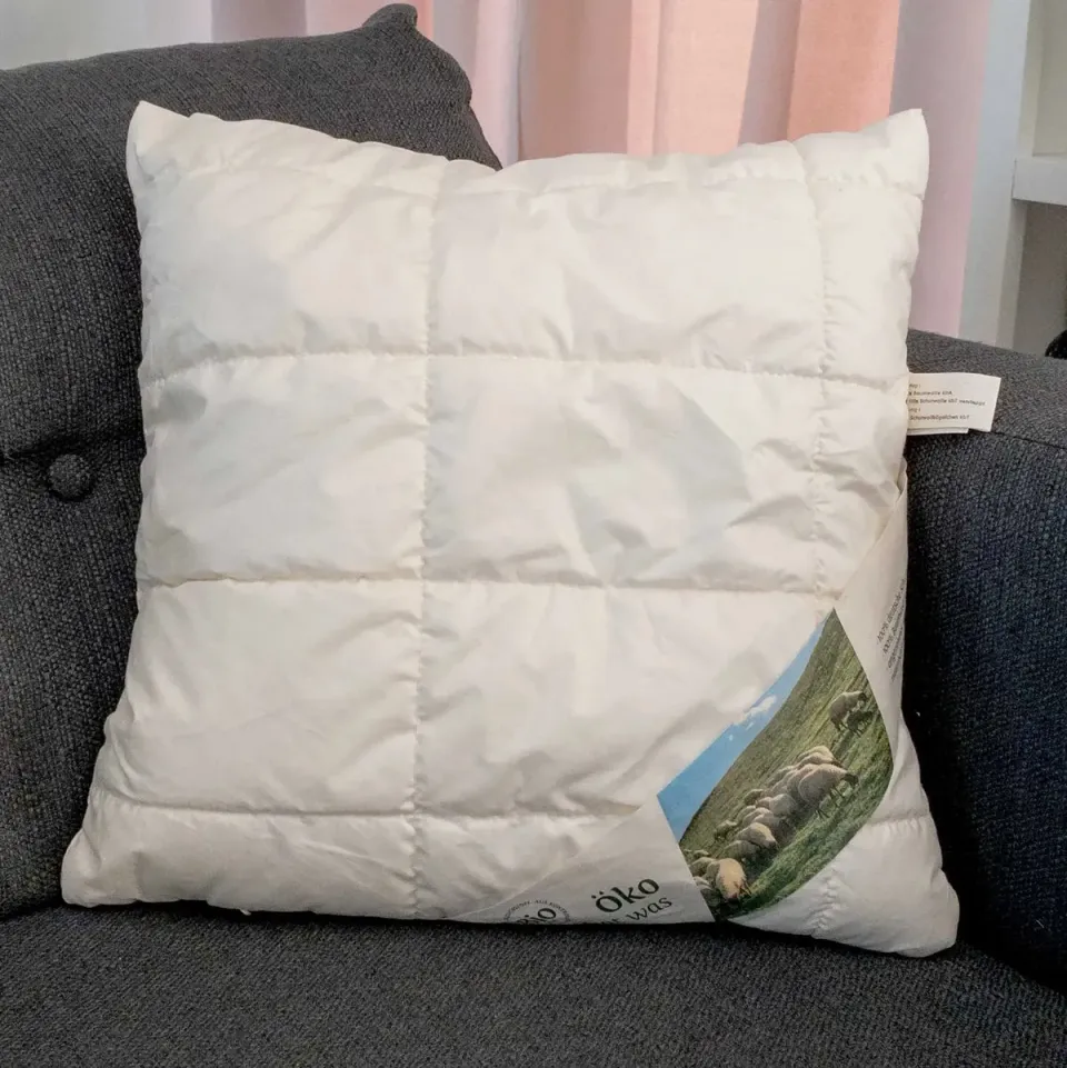 Lil Inappy Sassoupi oreiller laine bio coton bio 40x40 cm