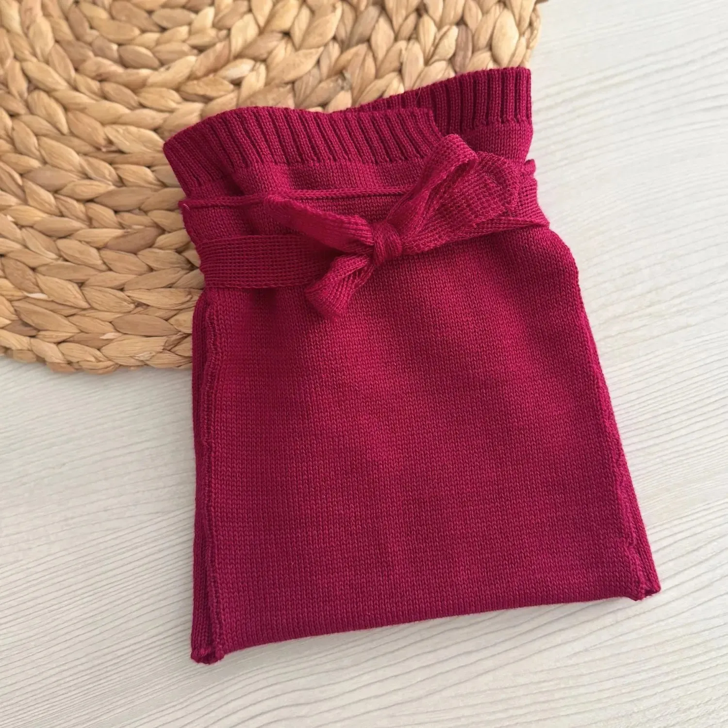 Glückswindel culotte laine à nouer sans plastique