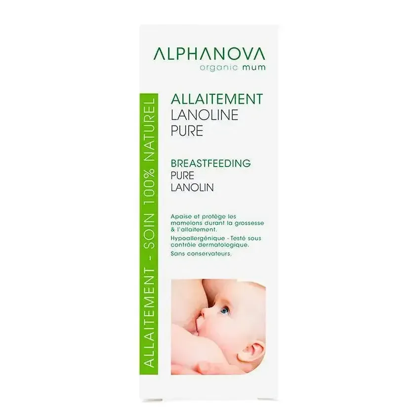 LiliNappy Alphanova lanoline pure mamelons sensibles 40 ml