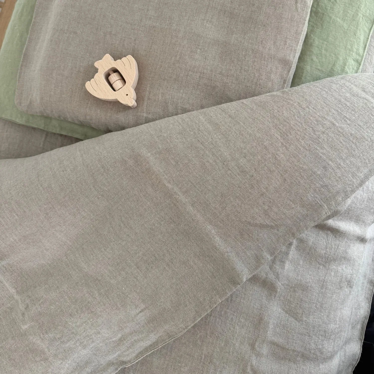 Lil Inappy Sassoupi housse de couette enfant lin lavé