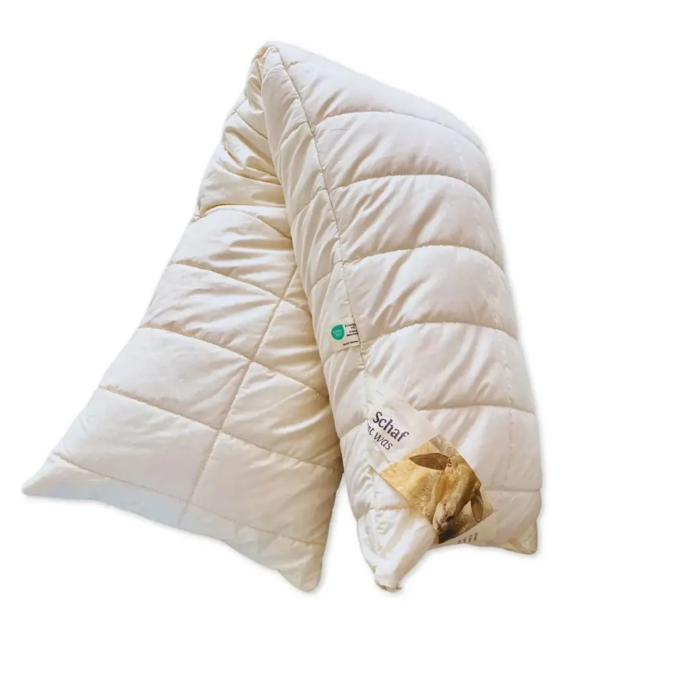Sassoupi coussin soutien laine vierge 35x140 respirant