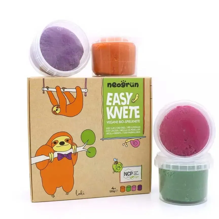 Neogrün pâte à modeler naturelle 4 pots