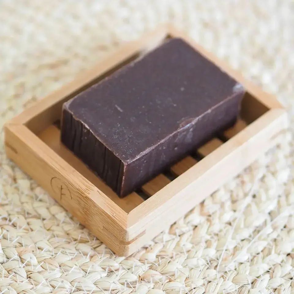 Lil Inappy porte-savon bambou naturel grand format