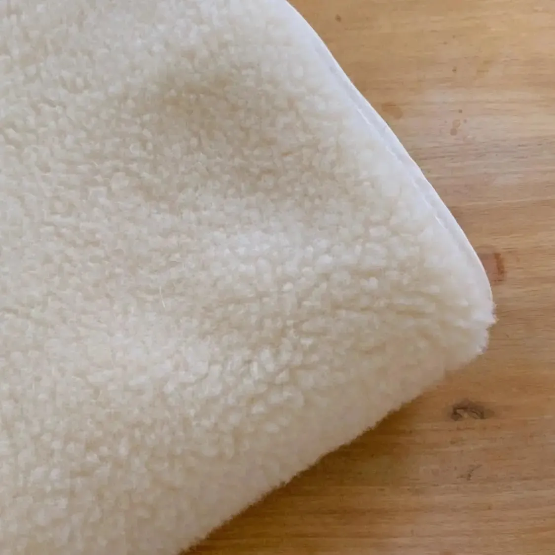 Sassoupi Naturel surmatelas enfant laine vierge respirant