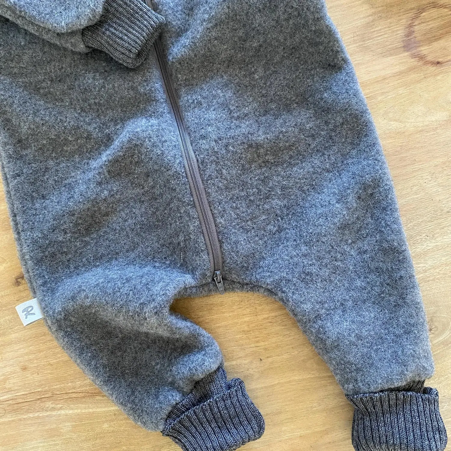 LiliNappy Reiff combinaison de nuit bébé en laine polaire bio
