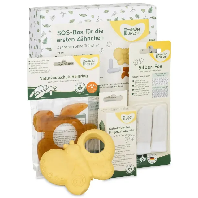Grünspecht SOS Box poussée dentaire coffret caoutchouc