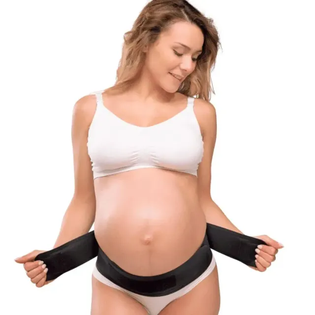 Carriwell ceinture de maintien ajustable grossesse noire