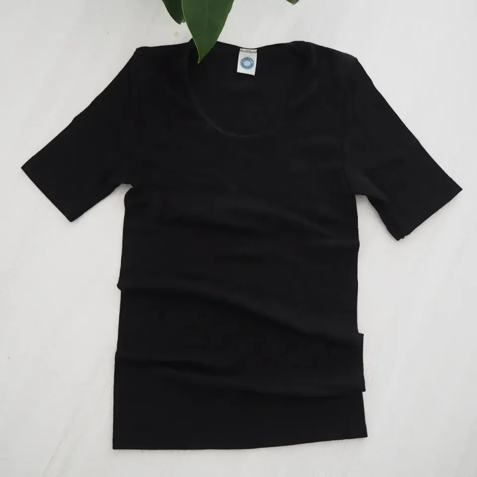 Cosilana t-shirt manches courtes femme laine soie
