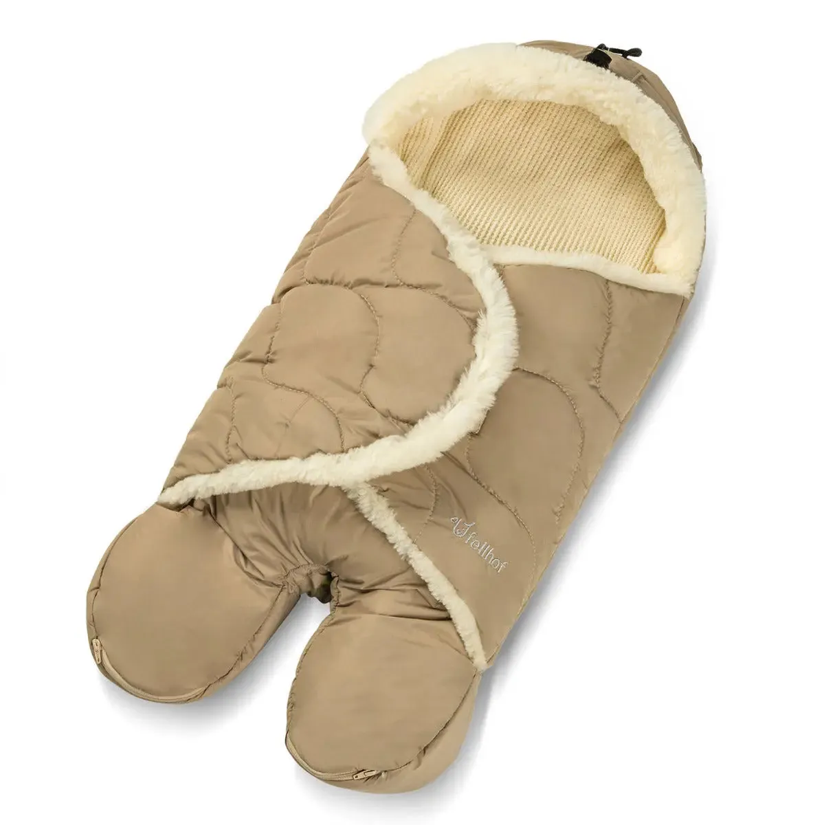 Fellhof Winterberg couverture enveloppante peau agneau