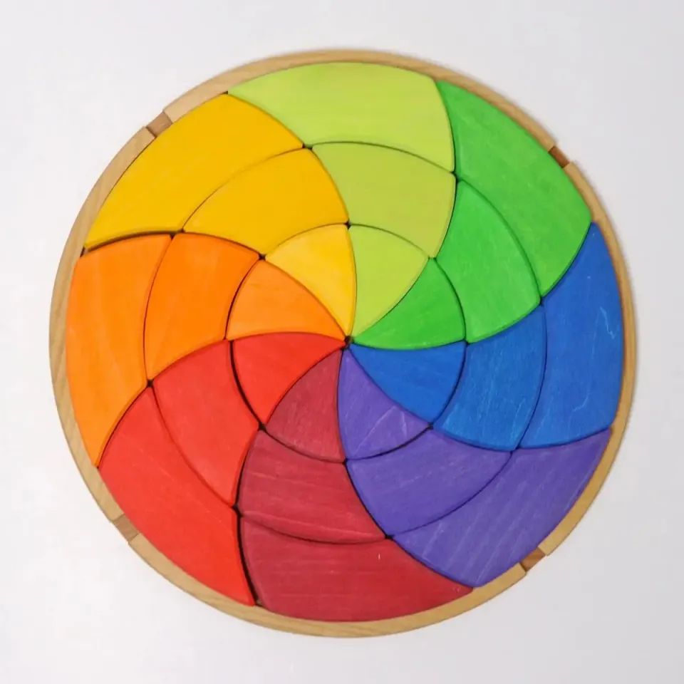 Grimm's Grand puzzle cercle de Goethe puzzle en bois 24 pièces