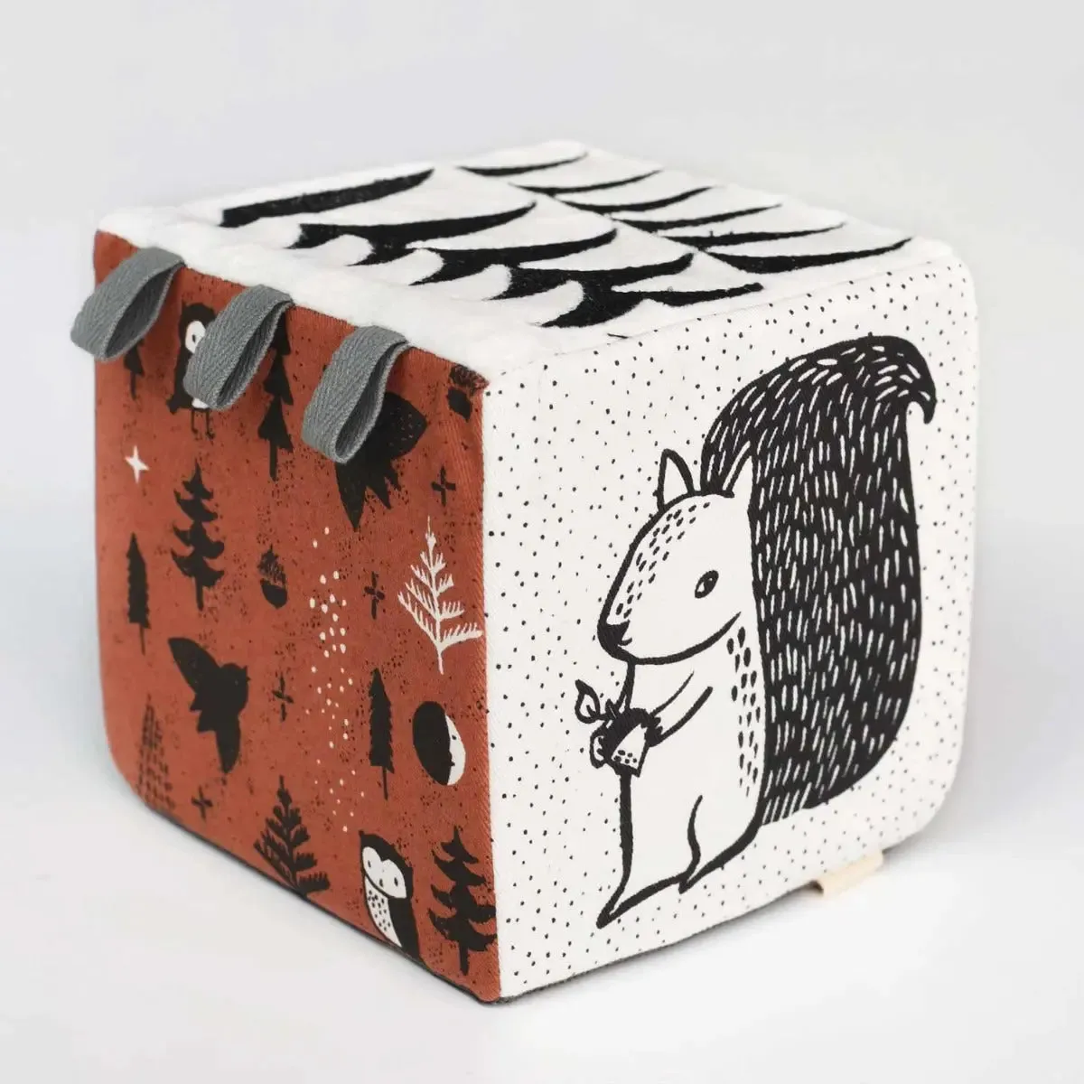 Wee Gallery cube sensoriel bébé coton bio