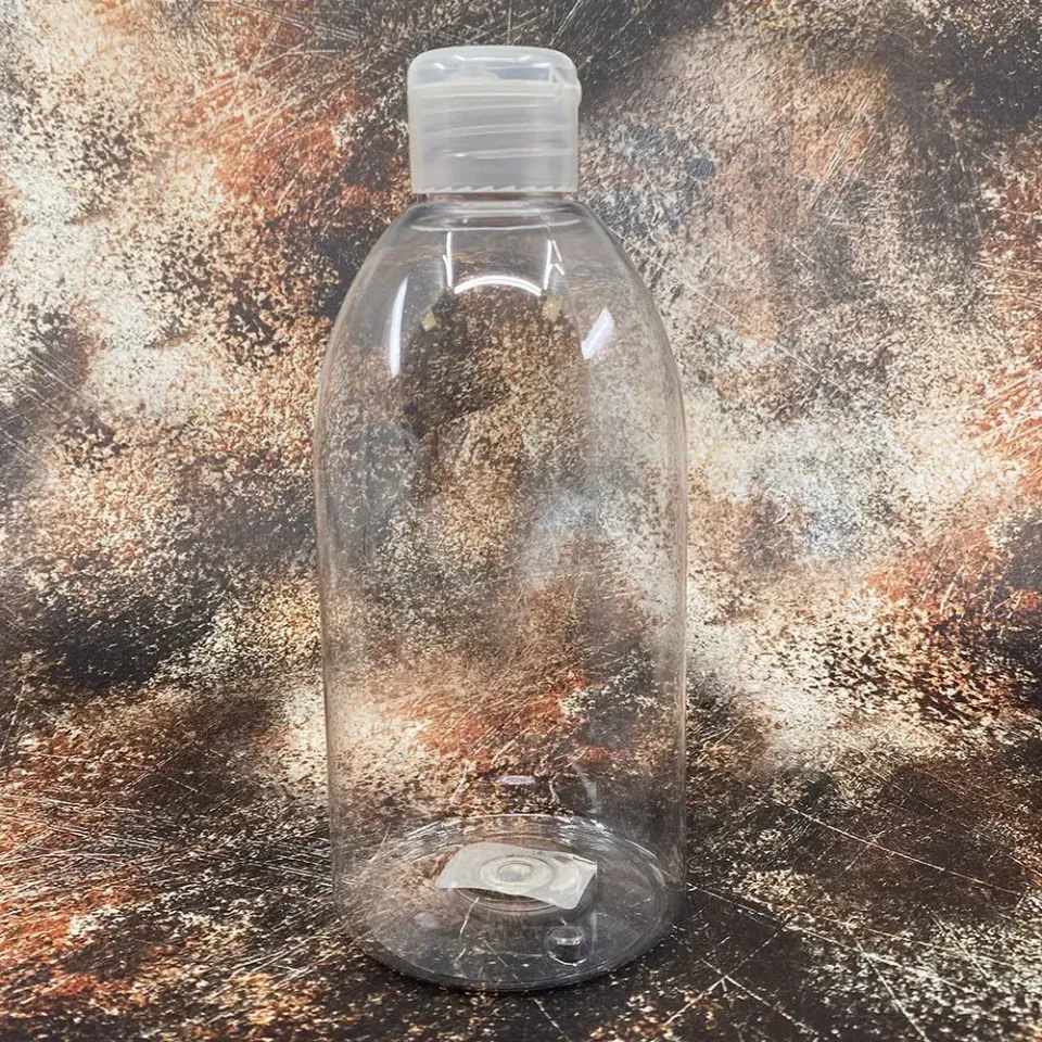 Centifolia Flacon transparent à capsule 500 ml pour cosmétique