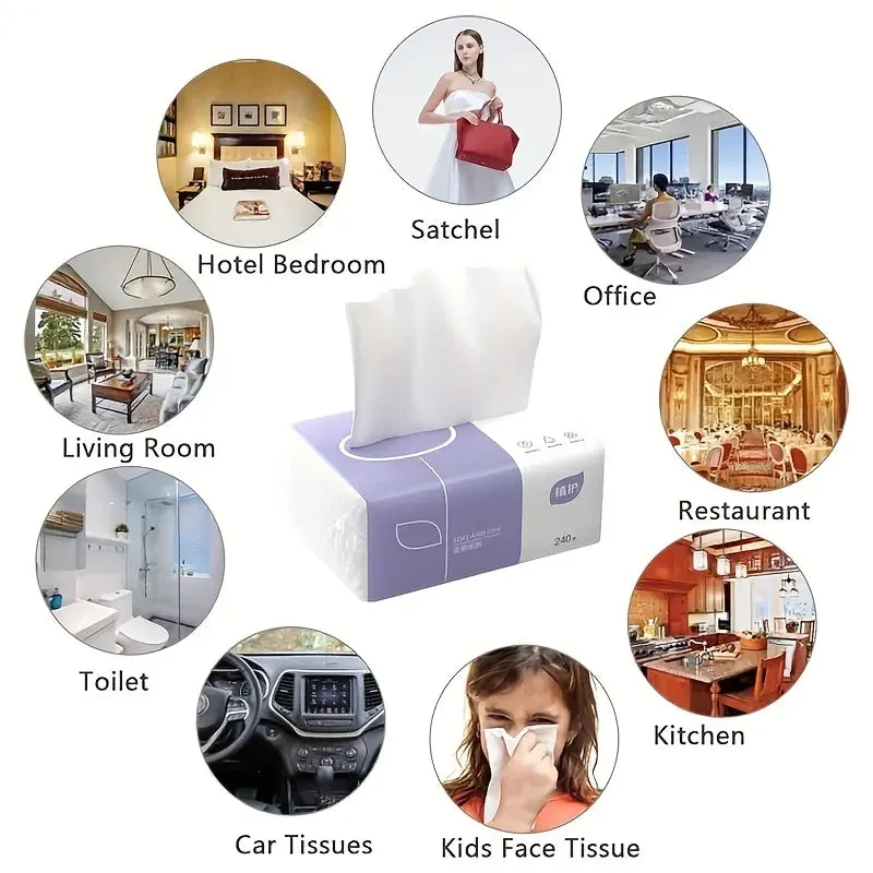 Addy Depot papier toilette 4 plis, 240 feuilles