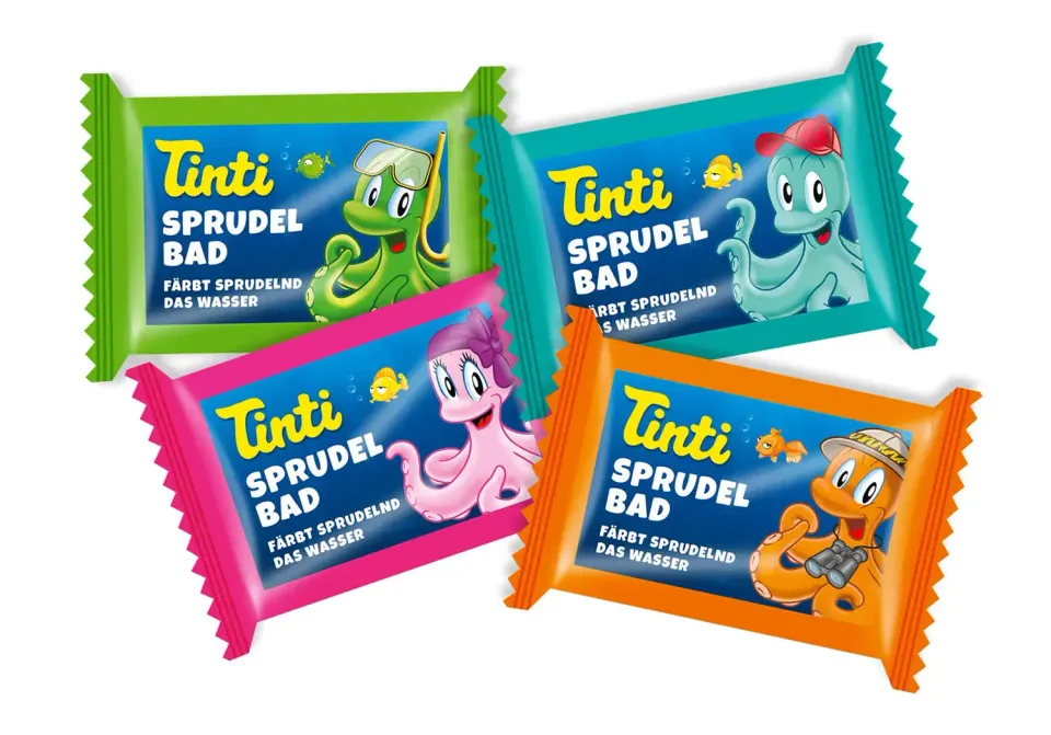 Tinti Fêtes des bulles tablettes bain effervescentes