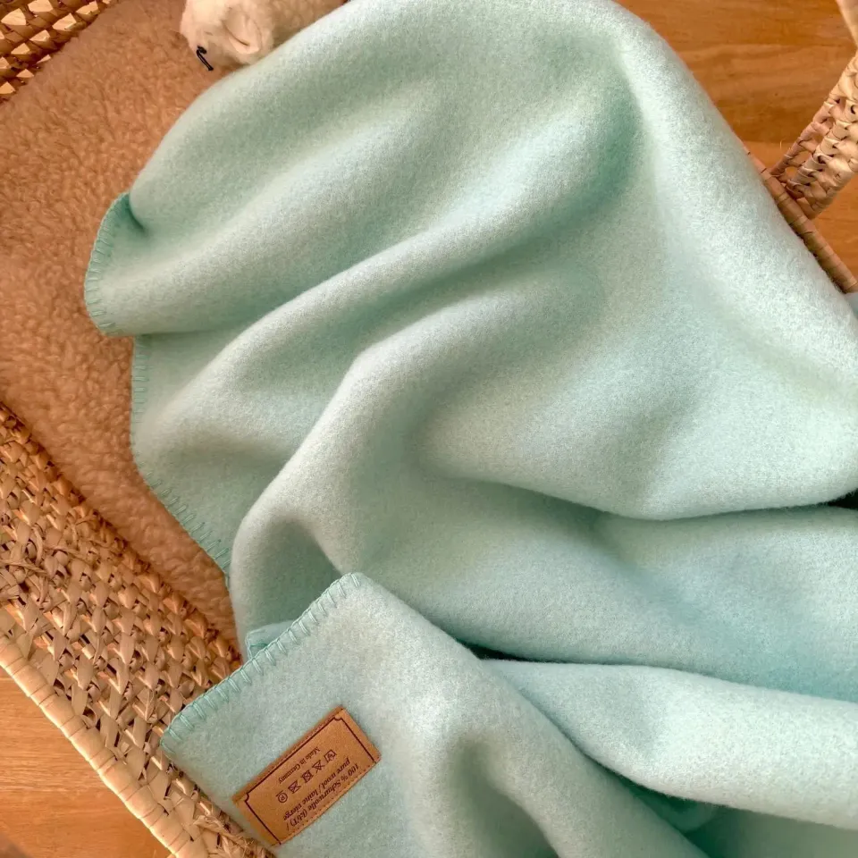 Sassoupi Songe couverture en laine vierge