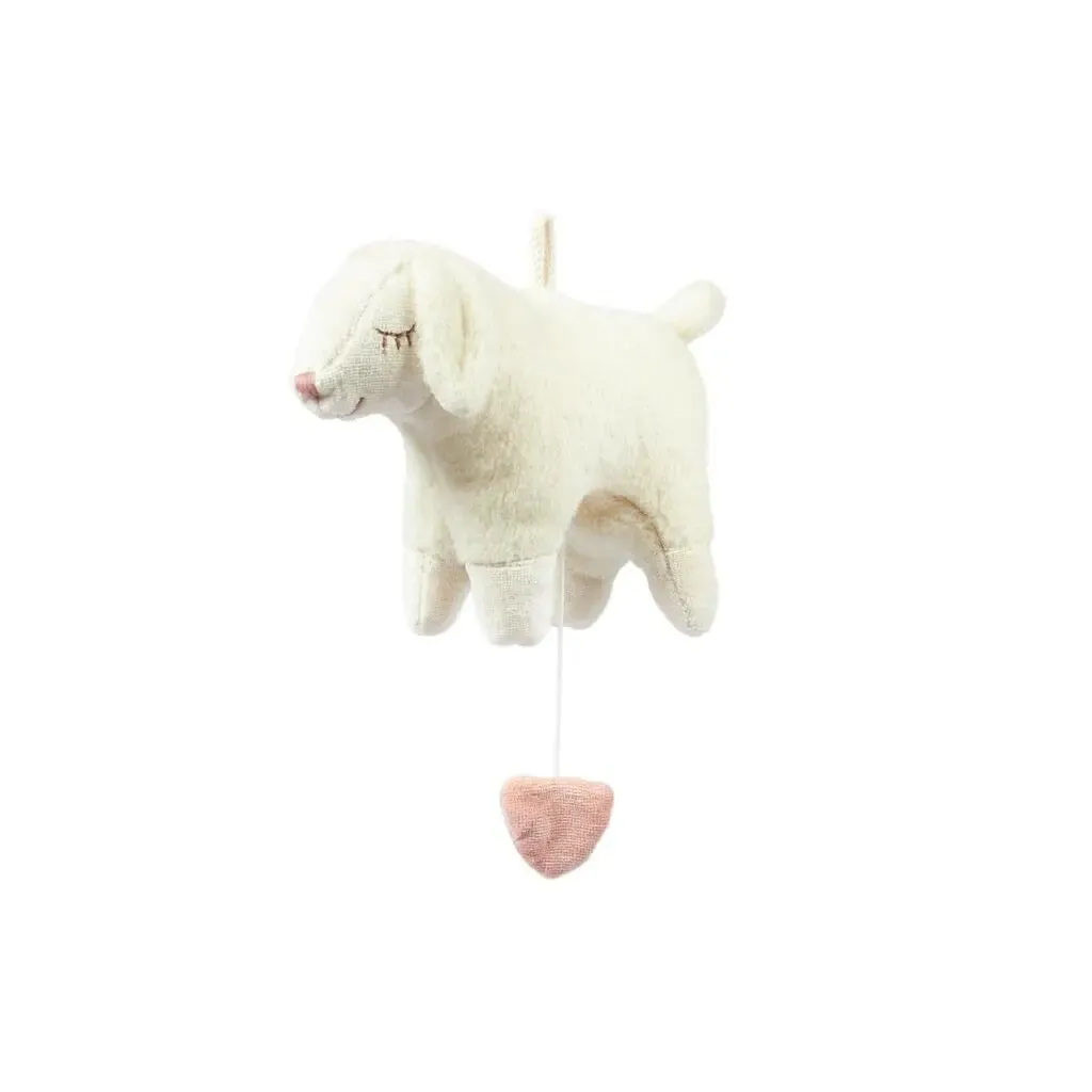 Senger Naturwelt Peluche Musicale Mouton Coton Bio Laine