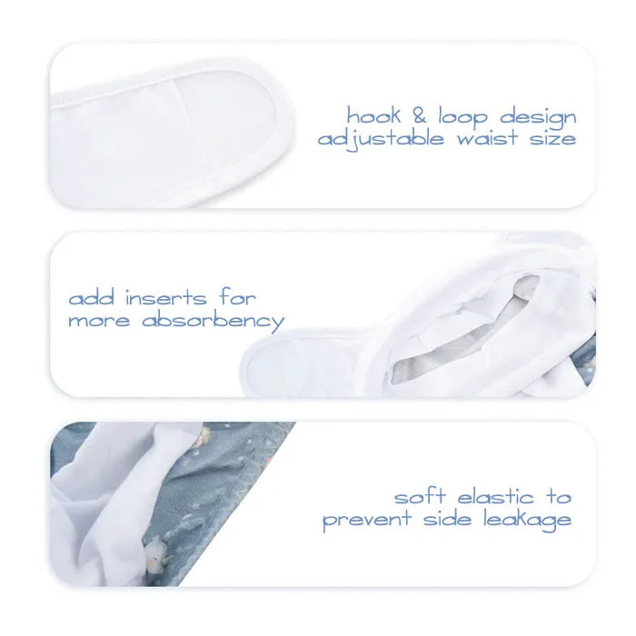 Ecobubs Couche à Poche Scratch Réutilisable 3-15 kg