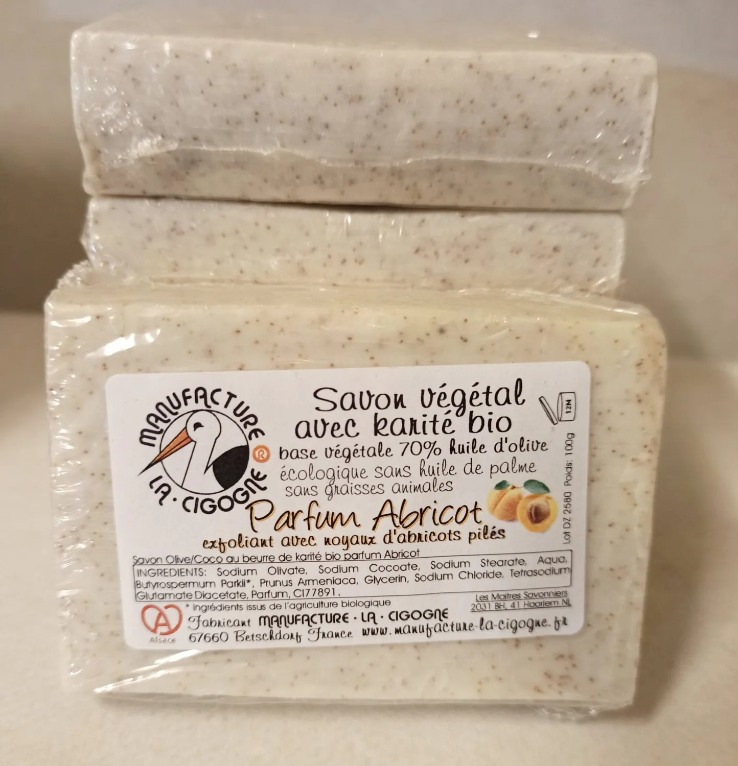 Les Créas de Sabrina savon karité bio 100g