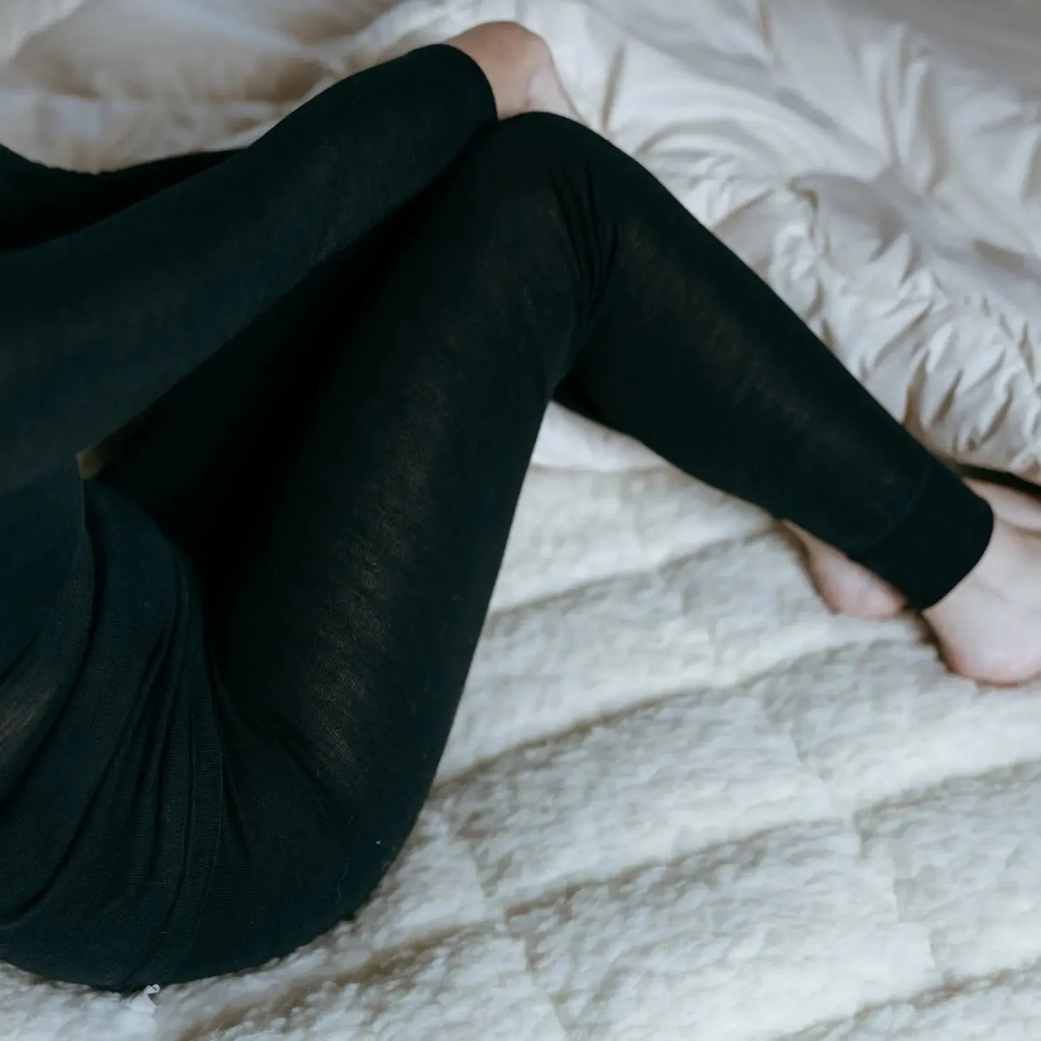 Cosilana leggings femme laine et soie seconde peau