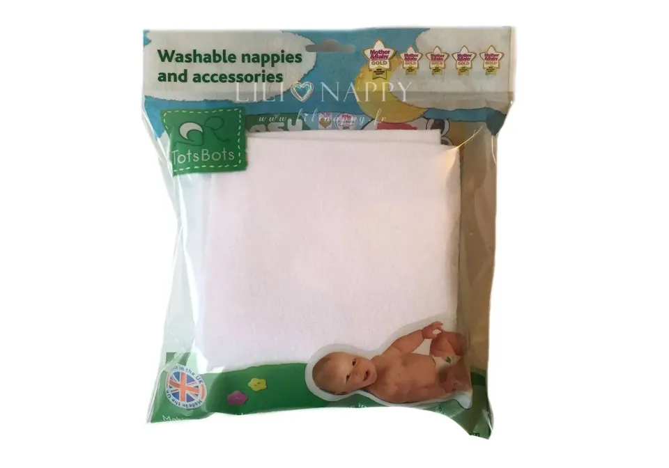 LiliNappy Tots Bots lot de 10 voiles polaires pour couches lavables