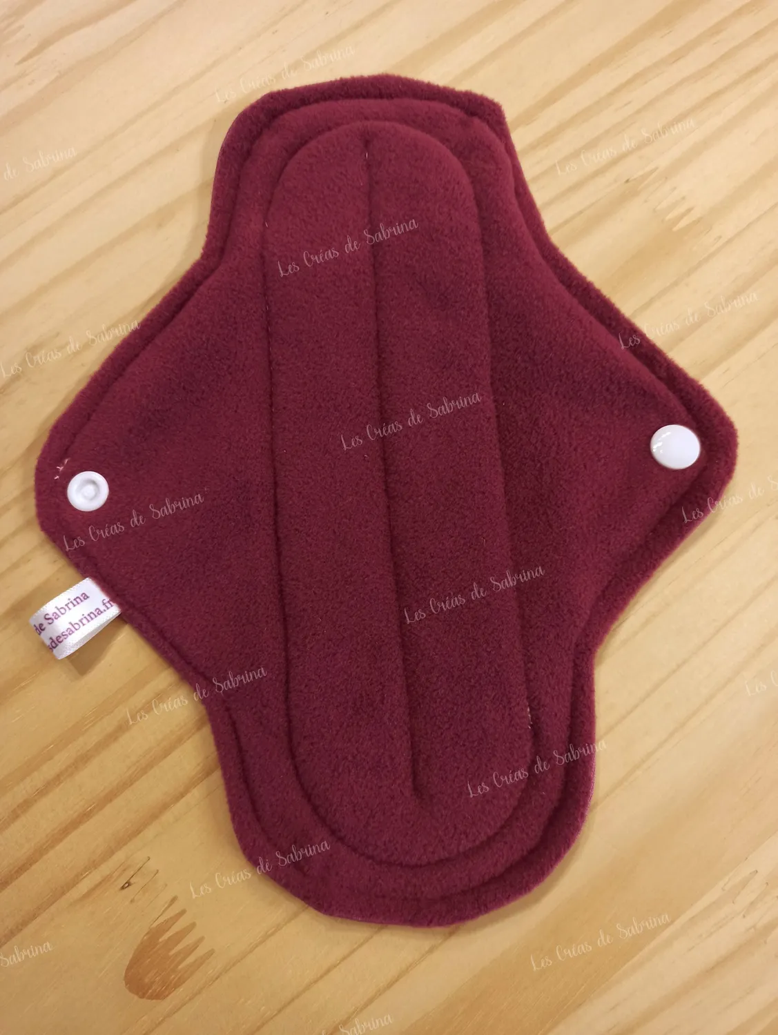 Les Créas de Sabrina Jour serviette hygiénique lavable flux léger