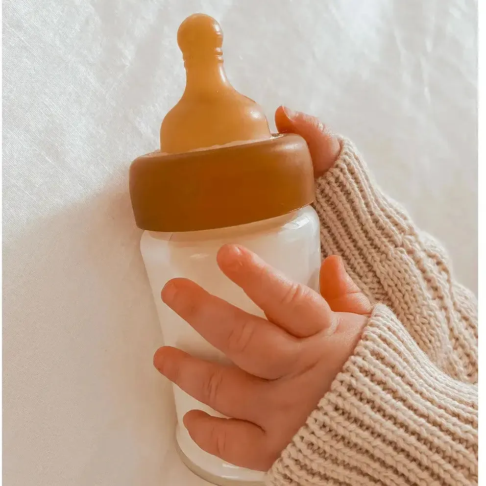 Hevea biberons verre sans plastique lot de 2