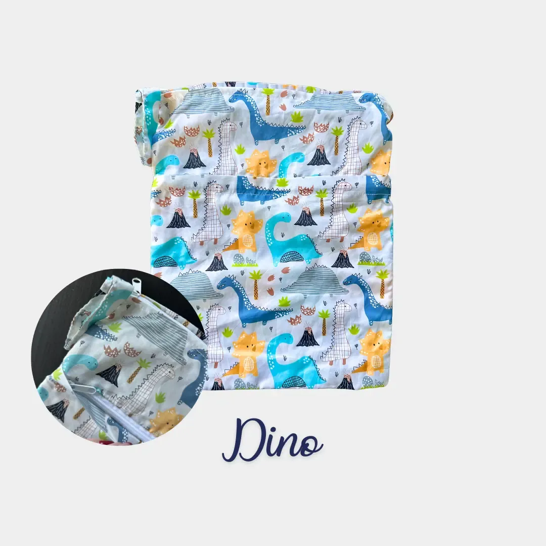 L'Atelier Des Langes Sac stockage double fermeture occasion