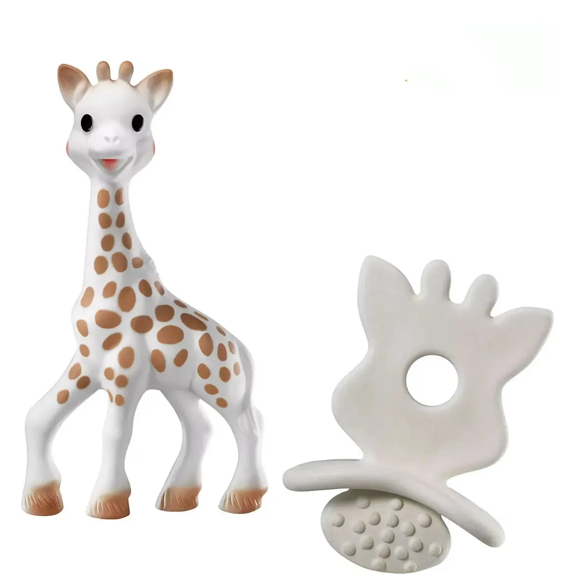 Sophie la girafe So'Pure coffret éveil dentition caoutchouc 2 pièces