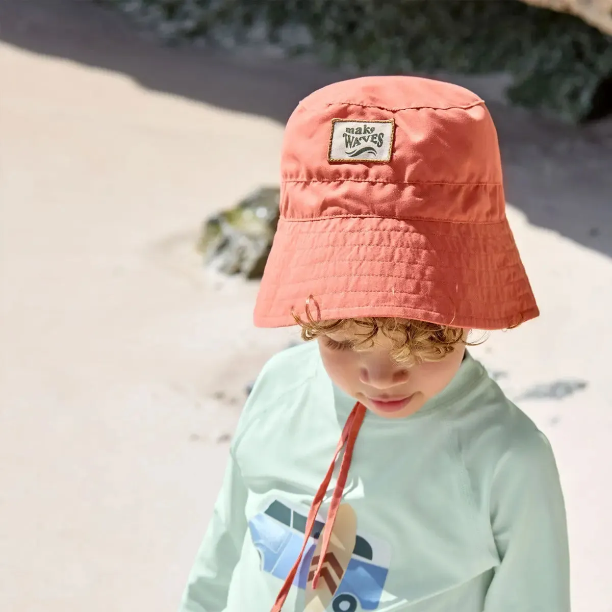 Bob anti-UV bébé Lässig Splash & Fun corail UPF 80