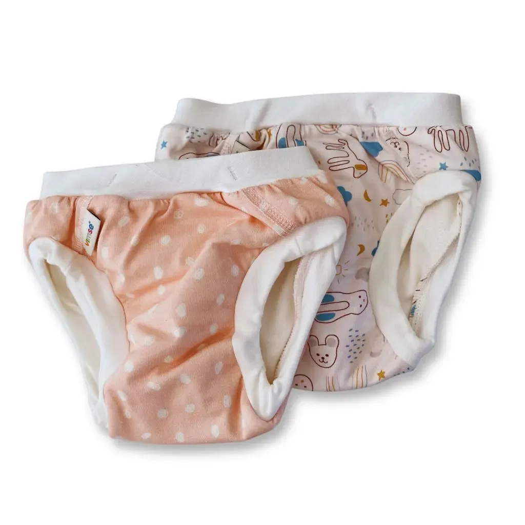 Imse Vimse culotte d'apprentissage coton bio lot de 2