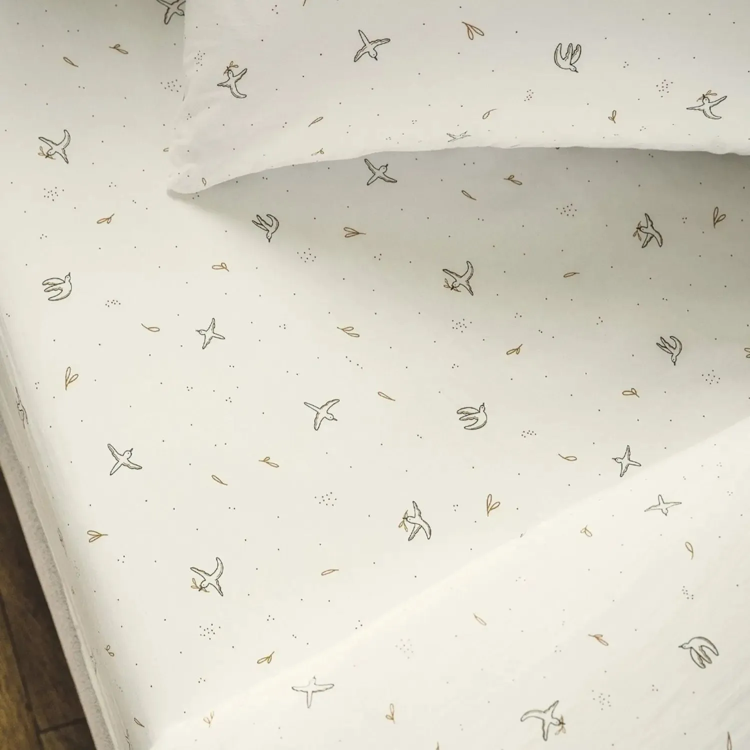 Kadolis drap-housse bébé en coton bio