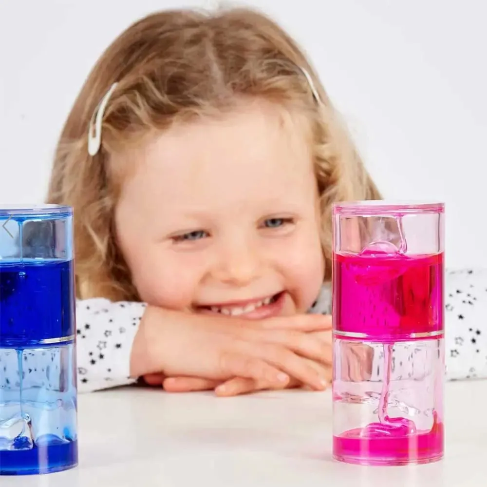 Tickit lot 3 tubes sensoriels gel coloré bleu rose vert
