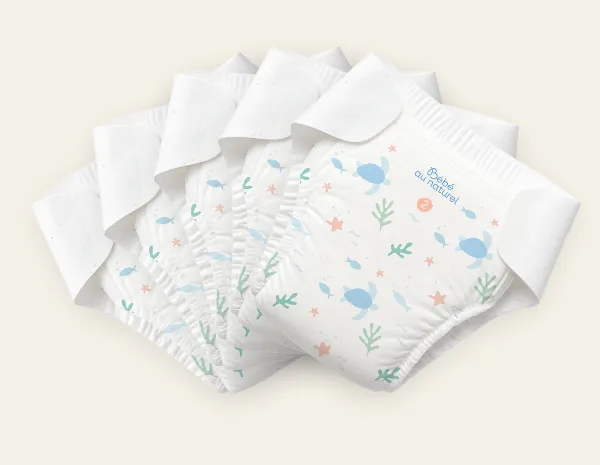 Bébé au Naturel kit essai 5 couches écologiques