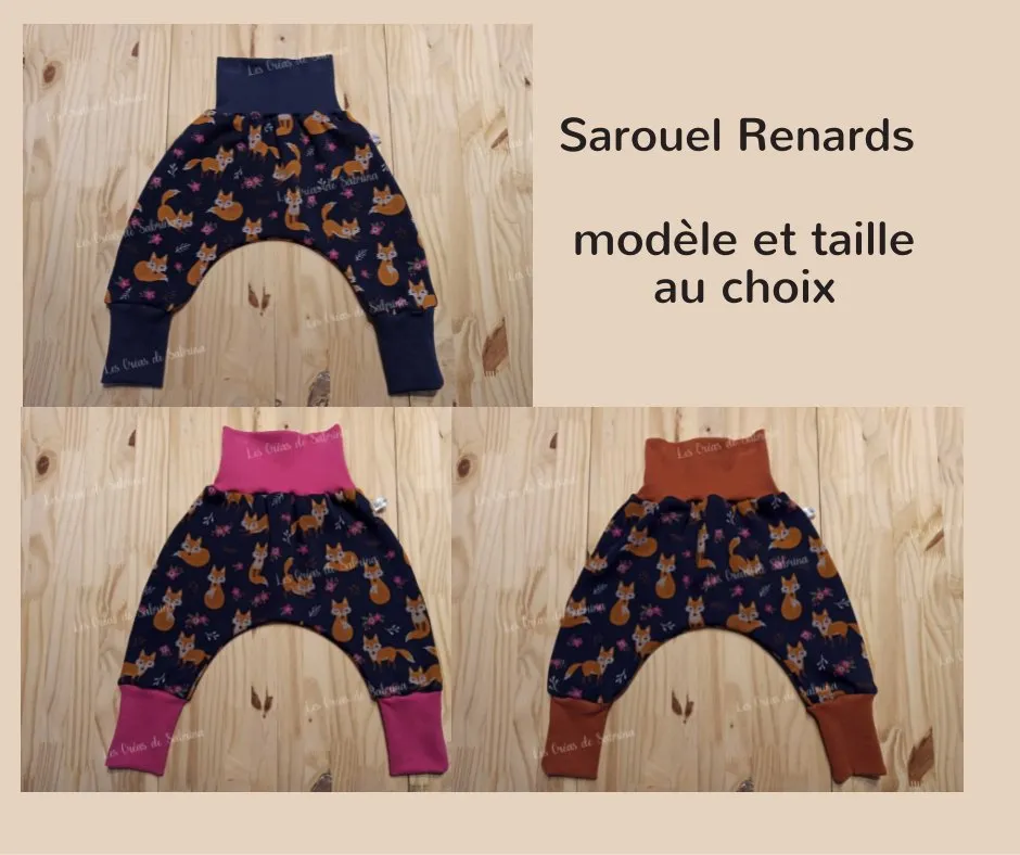 Les Créas de Sabrina sarouel évolutif automne-hiver chaud