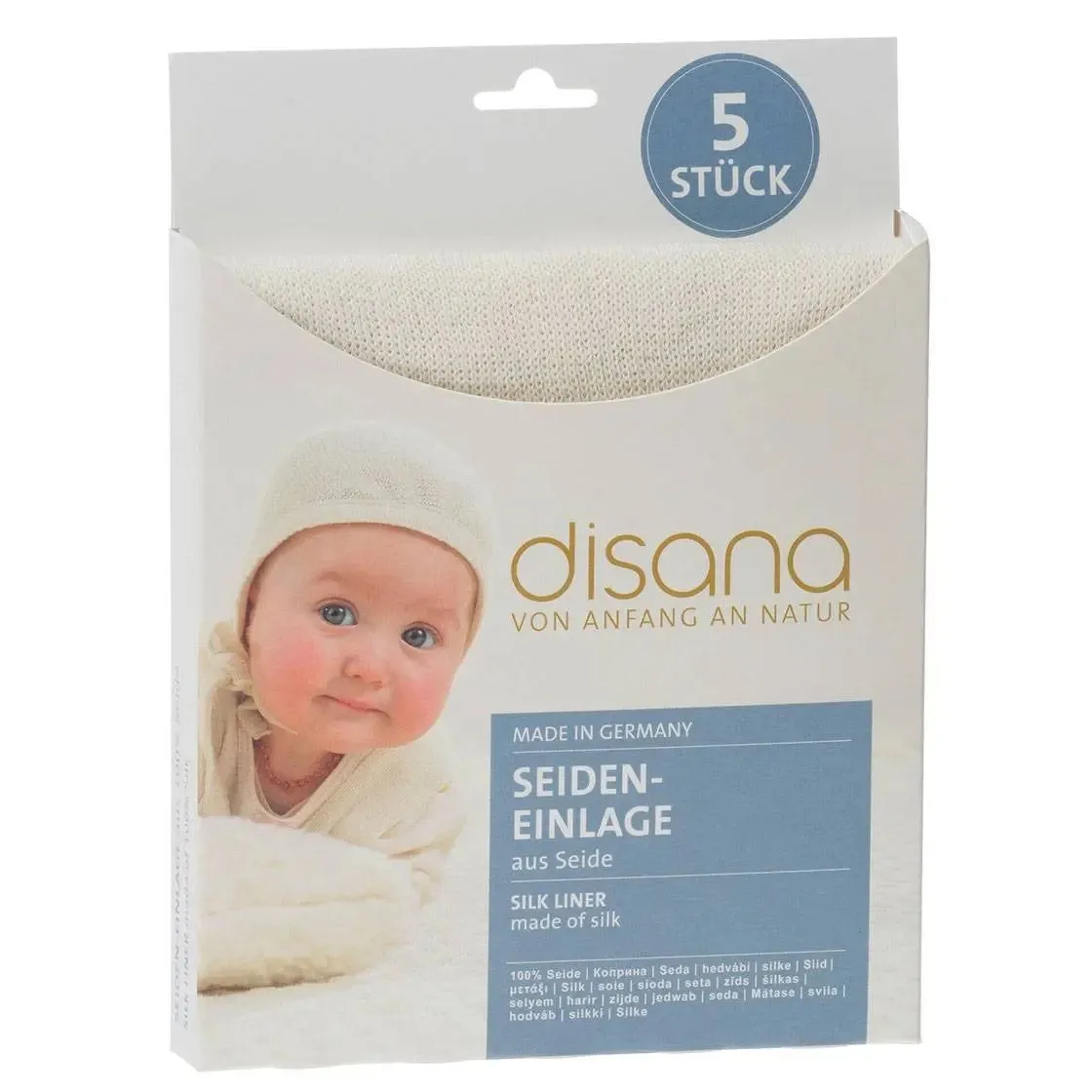 Disana bourrettes de soie sauvage bio lot de 5