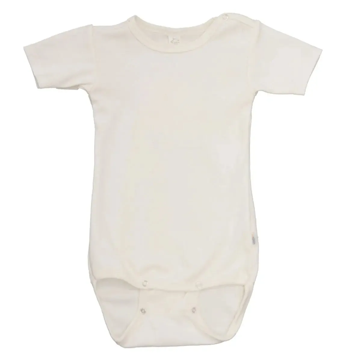Popolini body manches courtes laine et soie