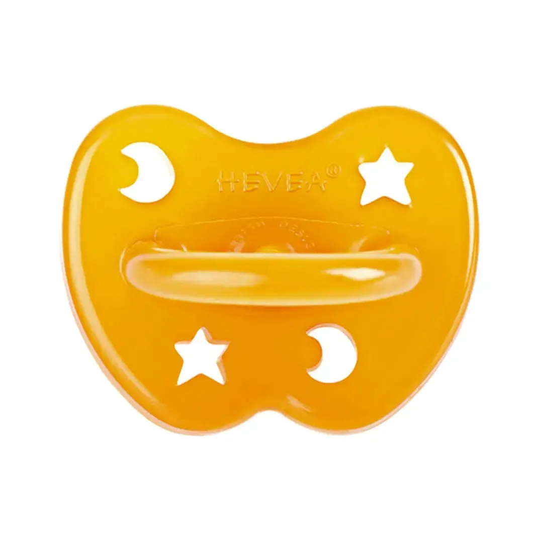 Hevea Lunes et Étoiles tétine physiologique caoutchouc naturel
