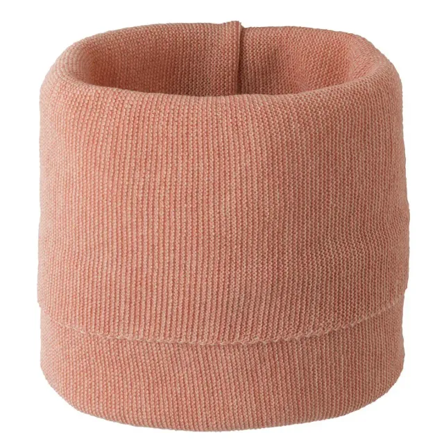 Disana Soft Pink-Natural tour de cou laine mérinos