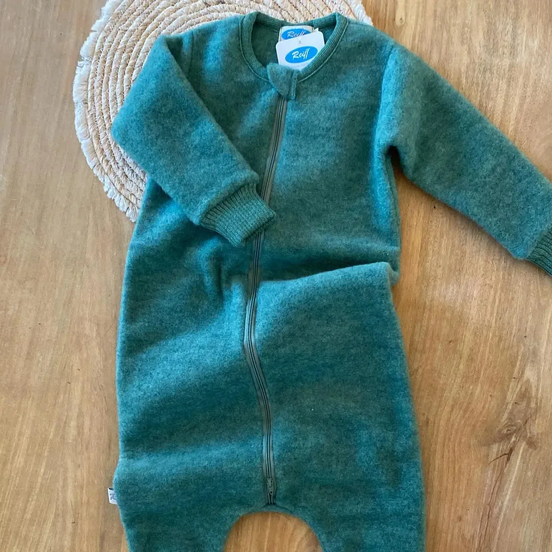 LiliNappy Reiff combinaison de nuit bébé en laine polaire bio