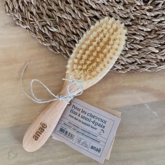 Anaé Brosse à cheveux enfant en soies naturelles