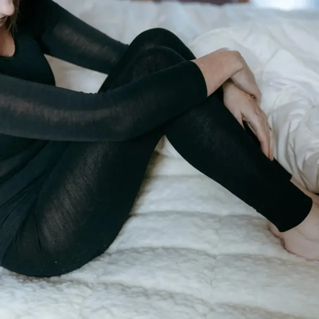 Cosilana leggings femme laine et soie seconde peau