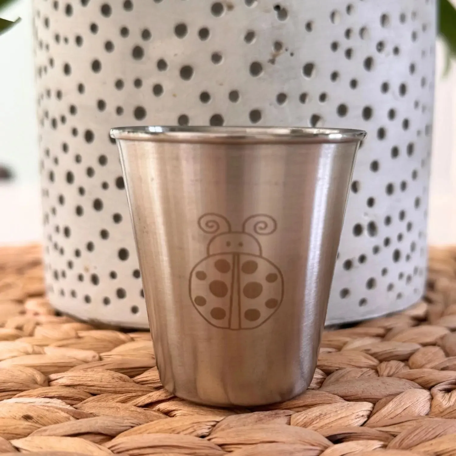 Joli Monde Mini timbale inox bébé