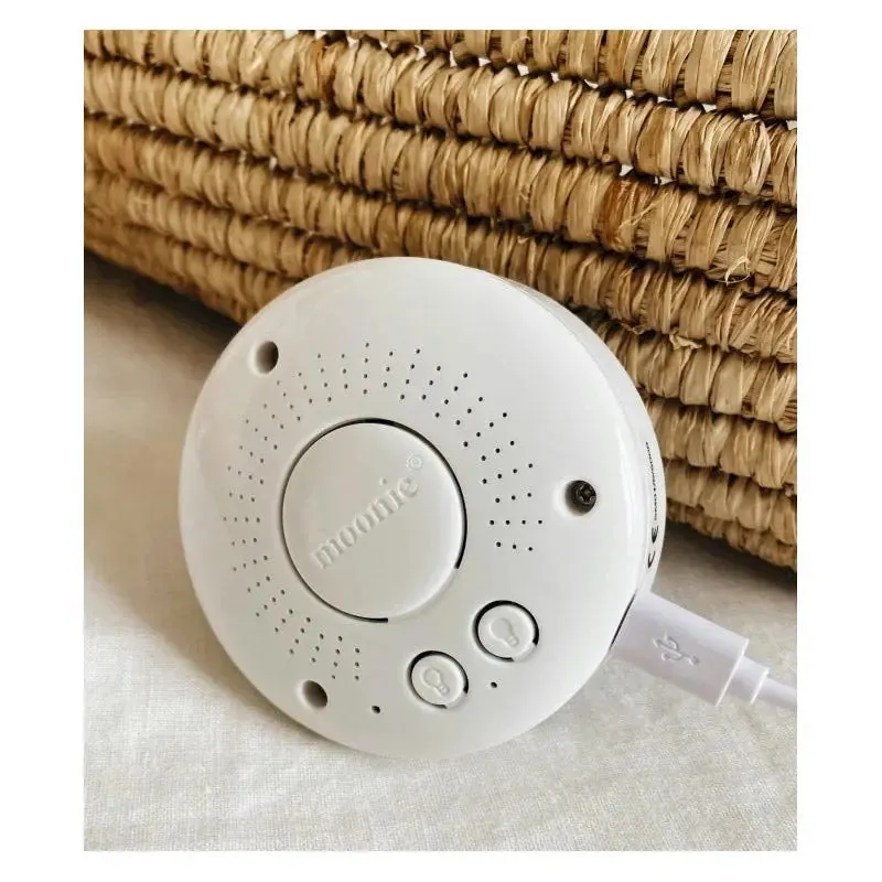 Moonie peluche bruit rose bébé coton bio